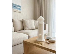 Resim Savarga 3D Deniz Feneri Dekoratif Obje Modern Ev ve Ofis Aksesuarı 