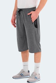 Resim Slazenger NEACEL Erkek Cepli Kapri Koyu Gri Şort 
