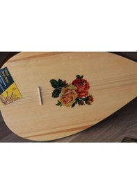 Resim Saz Tasarım Kısa Veya Uzun Sap Gül Baskı Isim İşleme 