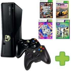 Resim Microsoft Xbox 360 - 2 Adet Kablosuz Kol - 250 Gb Hafıza - 30 Oyun 