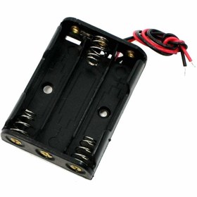 Resim IC233E 3 lü AA Pil Kutusu On-Off Anahtarlı 