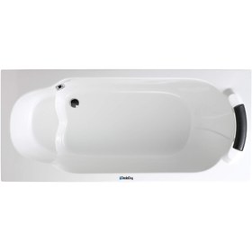 Resim Renkli Oturmalı Küvet | Jakuzi | Riva | Sanacryl - 80x180 / Antrasit / 1 Kişilik 