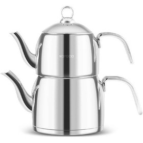 Resim Karaca Bally İndüksiyon Tabanlı Çaydanlık Takımı Medium 