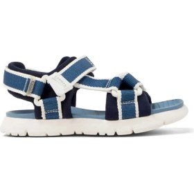 Resim Camper Mavi-Beyaz Erkek Çocuk Sandalet Oruga Sandal Kids 
