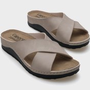 Resim Capone Outfitters Ivory 107001 Kadın Çapraz Bant Konfor Anatomic Terlik 