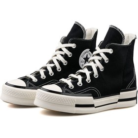 Resim Converse Chuck 70 Plus Canvas Kadın Günlük Ayakkabı A00916C Siyah 