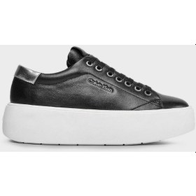 Resim Calvin Klein Bayan Ayakkabı Hw0hw01861 0gn Siyah-gümüş Gümüş - Siyah 