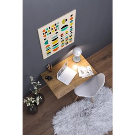 Resim Moka Park Avm Duvara Monte Katlanabilir Balkon Masası Çalışma Masası 