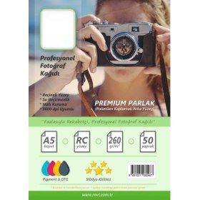 Resim Rovi Rapunzel Parlak Fotoğraf Kağıdı - 260gsm - 50yp - A5 