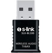 Resim S-Link Slx-Bl100 2 İn 1 Bluetooth Music 3.5 Jack Receiver - Trans 