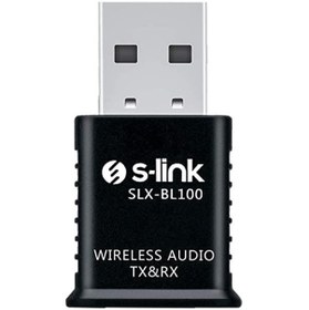 Resim S-Link Slx-Bl100 2 İn 1 Bluetooth Music 3.5 Jack Receiver - Trans 