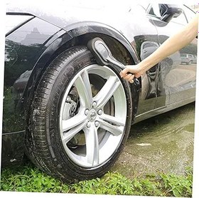 Resim VICASKY 2 Adet Araba Için Temizleme Gadget Kiti Araba Detay Fırçası Araba Yıkama Fırçası Lastik Temizleme Aracı Araba Detay Fırçaları Araba Yıkama Fırçalayın Uzun Sap Lastik Fırçası 
