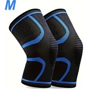 Resim Elmpaly Mavi Bacak Desteği Kılıfı Nefes Alabilir Dayanıklı Koşu Spor 