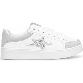 Resim M.p 261-6585zn Kadın Yürüyüş Ayakkabısı Beyaz Beyaz 