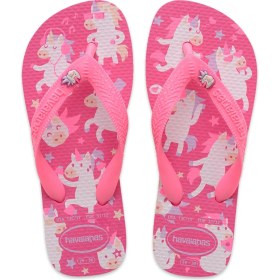 Resim Havaianas 4103405 Kids Fantasy Parmak Arası Pembe Kız Çocuk Terlik 