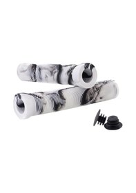 Resim Trendooze Suntek Siyah-beyaz Siyah Sapları Gidon Dağ Bmx Bisiklet Beyaz Adet 2 - Hp Beyaz - Siyah 