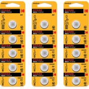 Resim Kodak 15 Adet CR2025 Max Lityum Para Pil 