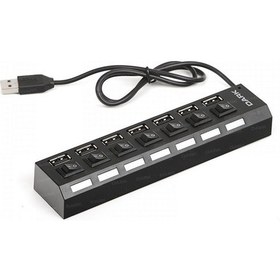 Resim Dark Dk Ac Usb272 7 Port Usb 2 0 Anahtarlı Usb Çoklayıcı 