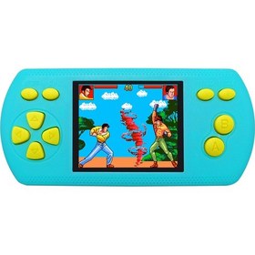 Resim Suofeng Ok315 Retro El Oyun Konsolu - 200 Adet 16 Bit Oyun, 2.2 İnç Renkli Ekran, Çocuklar İçin Eğitici, Mavi-yesil 