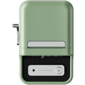 Resim Niimbot B21S Bluetooth Taşınabilir Termal Etiket Yazıcı Yeşil 