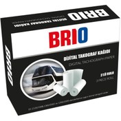 Resim Brio Takograf Kağıdı Dijital Rulo 3 Lü 10 Paket 