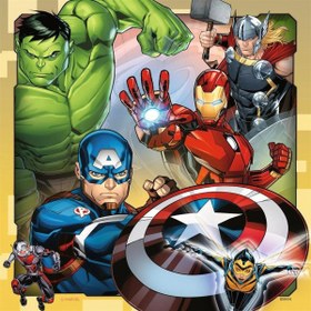Resim Ravensburger 3x49 Parça Puzzle Avengers 080403 