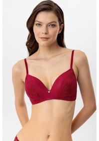 Resim Pierre Cardin Lingerie Paris Boş Kap Regular Sütyen Takım Fuşya 