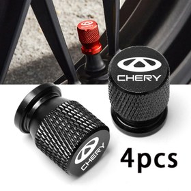 Resim Alüminyum Araba Lastikleri için Temel Araç, Chery Tiggo 5, 2, 3, 7, 8 PRO, 5X, 3X, QQ, Fulwin ve Arrizo A1, A3, A54 Modelleri için Hava Valfleri dahil. 