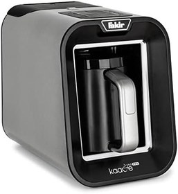 Resim Fakir Kaave Uno Pro Türk Kahve Makinesi, 735W, 4 Fincan Kapasite, 1 L Hazne, 32.5 x 24 x 29 cm, Antrasit 
