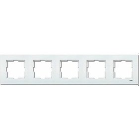 Resim Viko Karre Beyaz Çerçeve 5'li 