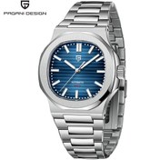Resim Pagani design PD-1728 Nautilus Erkek 40MM 100M Su Geçirmez Seagull ST6 Otomatik Mekanik Saat Safir Işıklı Saat 