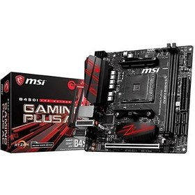 Resim MSI B450I GAMING PLUS AC AMD B450 AM4 Soket DDR4 3466MHz 1xM.2 Mini-ITX Anakart 