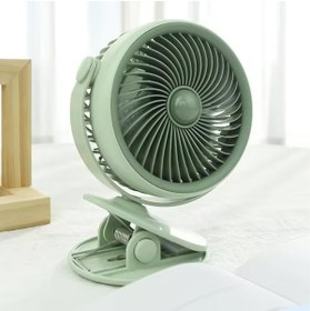 Resim Forzacase Şarjlı Taşınabilir Portatif Katlanabilir 3 Hız Modu Fan Ayarlı El ve Masa Vantilatörü - FC1039 