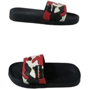 Resim Akınal Bella Ak1937-010 Unisex Çocuk Siyah Kırmızı Günlük Yürüyüş Terlik 