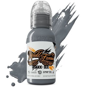 Resim Battleship Grey - World Famous Ink Dövme Boyası - 30ml/1oz 