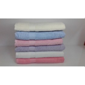 Resim Soley Orient Havlu (Banyo Havlusu) 6'lı Çok Renkli 