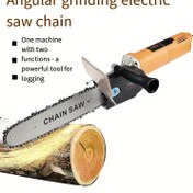Resim 40.64cm/30.48cm El Tipi Elektrikli Zincirli Testere ve Reciprocating Sander - Ağır Hizmet Tipi Metal Yapı, Ergonomik Tutma Sapı, Bahçe, Çim, Ev Kullanımı için Taşınabilir Mini Yardımcı Anahtar - Kablosuz Güç Aracı, Bahçe Bakımı, Kompakt Tasarım, Sağlam Malzeme 