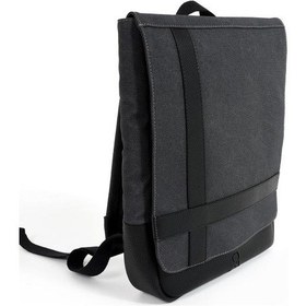 Resim Erkek Sırt Çantası 35 20 Cm Kanvas Kumaş Laptop Bölmeli Business Sırt Çantası Okul Çantası Mega Bag Siyah 