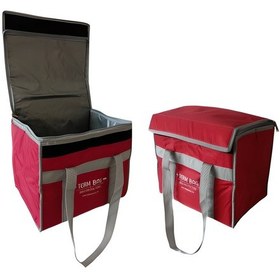 Resim Termbag Katlanabilir 36 Litre Buzluk Termal Termos Çanta Kırmızı 