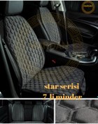 Resim Galaxy HYUNDAI ELENTRA SEDAN 2003-2008 uyumlu 7 Parça Kadife Kumaş Minder Takımı 