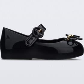 Resim Mini Melissa Sweet Love Siyah Kız Bebek & Çocuk Babeti | 22-30 Numara | Melflex® Vegan | İkonik Kokulu - 2 