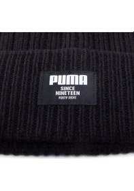 Resim Puma 022831-01 Ribbed Classic Beanie Erkek Siyah Bere Siyah 