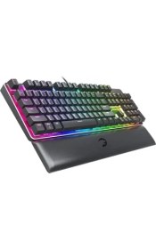 Resim AyrStore Game Power Ogre Rgb 60M Blue Switch Türkçe Q USB Mekanik Gaming Klavye 