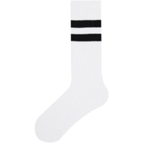 Resim MEM SOCKS Çizgili Çocuk Dizaltı Çorap 