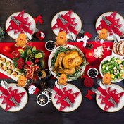 Resim 10 adet, Noel Ağacı Placemats, Keçe Çatal ve Kaşık Seti, Noel ve Diğer Tatil Parti Masa Dekorasyonu için Uygun 