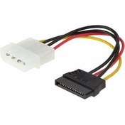 Resim Sata Molex Sata Power Molex Sata Power Güç Kablosu 4 Pin 15PIN Molex 