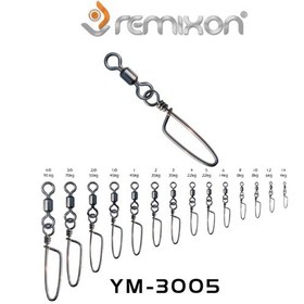 Resim Remixon Ym-3005 Rulmanlı Klipsli Fırdöndü No:5 