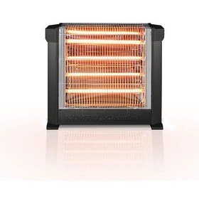 Resim Kumtel KS-2760 2200 W Quartz Isıtıcı Siyah 