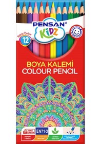 Resim Pensan Kidz 12 Renk Kuru Boya Seti 