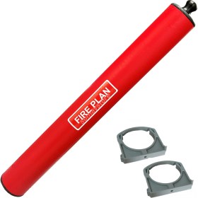 Resim Sdm Yangın Plan Kutusu 80x600 mm Fire Plan 